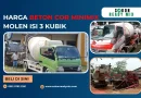 Harga Beton Cor Minimix Molen Isi 3 Kubik