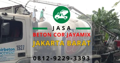 HARGA JAYAMIX JAKARTA BARAT PER KUBIK M3
