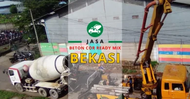 Jasa Cor Beton di Bekasi Per Kubik (m3) Murah