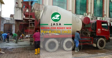 Jasa Pengecoran Beton Readymix Per Kubik (m3)