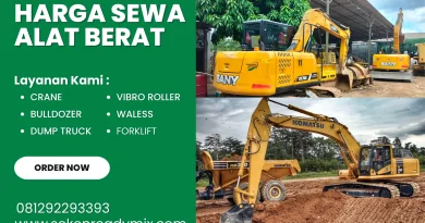 HARGA SEWA ALAT BERAT MURAH