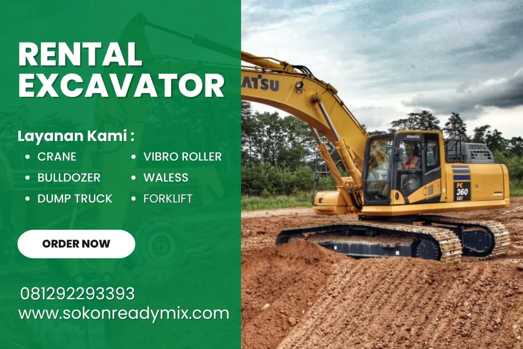Rental Excavator