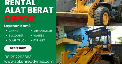 Sewa Excavator Bulldozer Vibro Depok Murah
