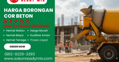 Harga Borongan Cor Beton Depok _ Dak Rumah, Lantai, & Jalan Per Meter