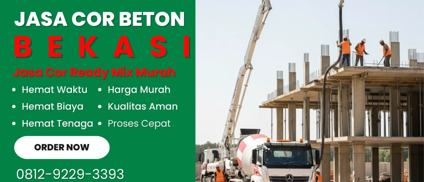 Jasa Cor Beton Bekasi _ Kontraktor Lantai Dak dan Jalan