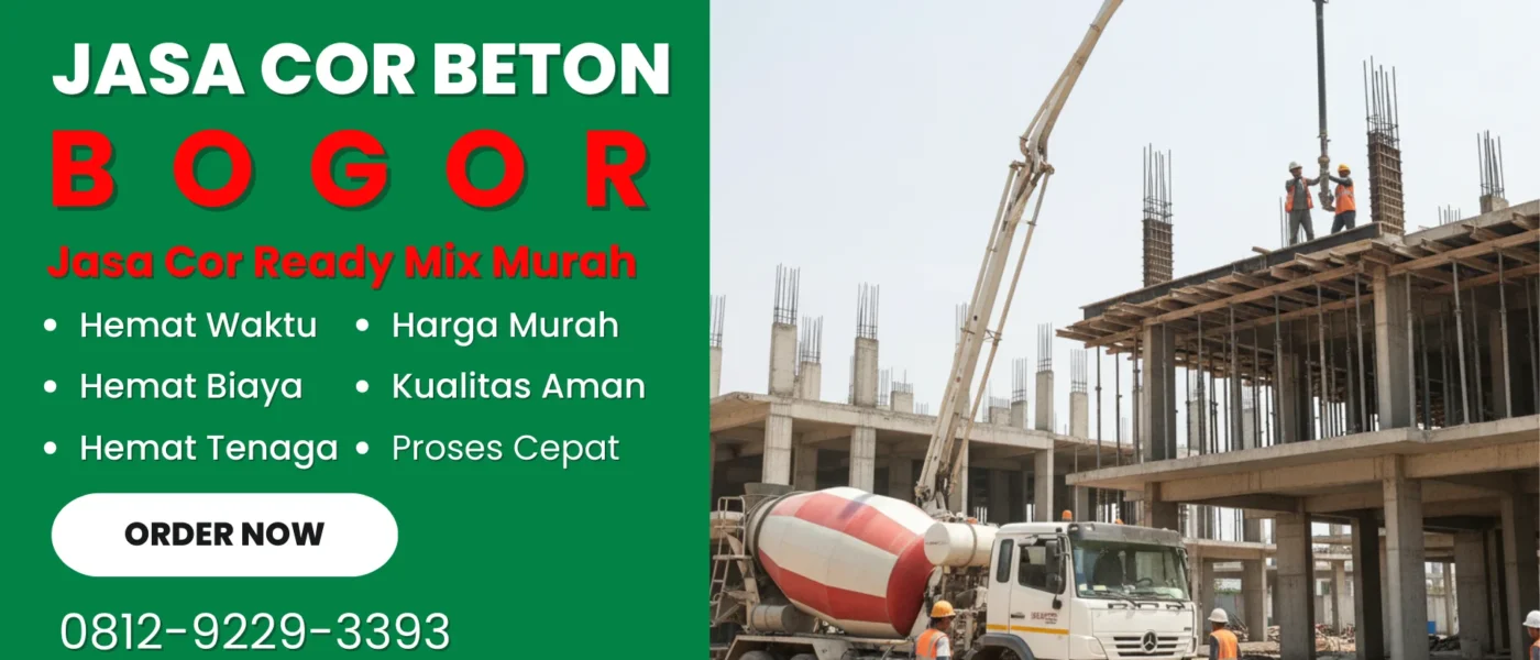 Jasa Cor Beton Bogor 2025 _ Kontraktor Lantai Dak dan Jalan