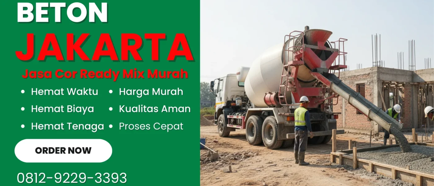 Jasa Cor Beton Jakarta 2025 _ Kontraktor Lantai Dak dan Jalan