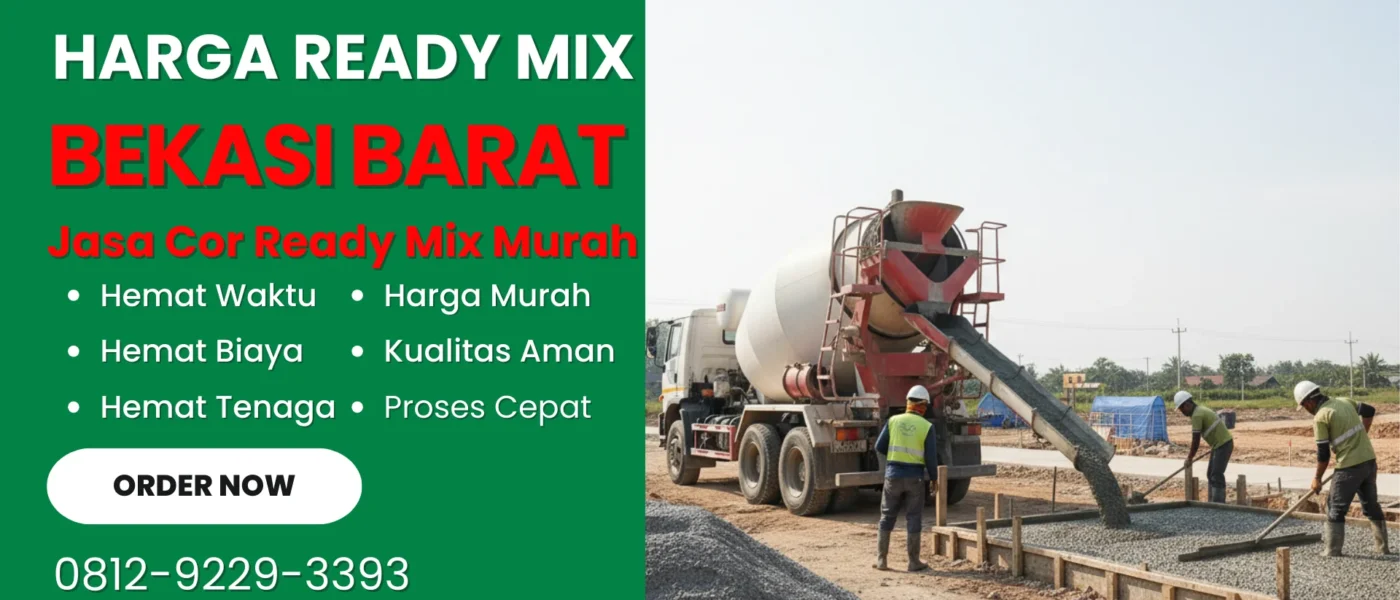 Harga Readymix Bekasi Barat Per M3