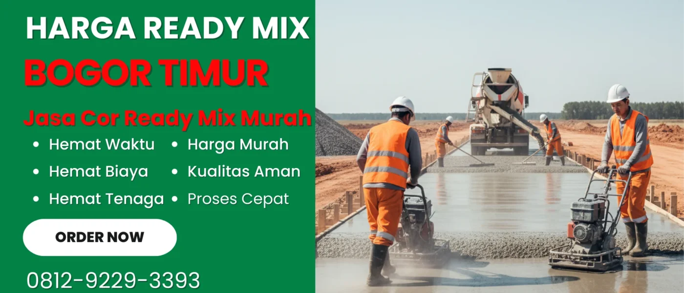 Harga Readymix Bogor Timur Per M3