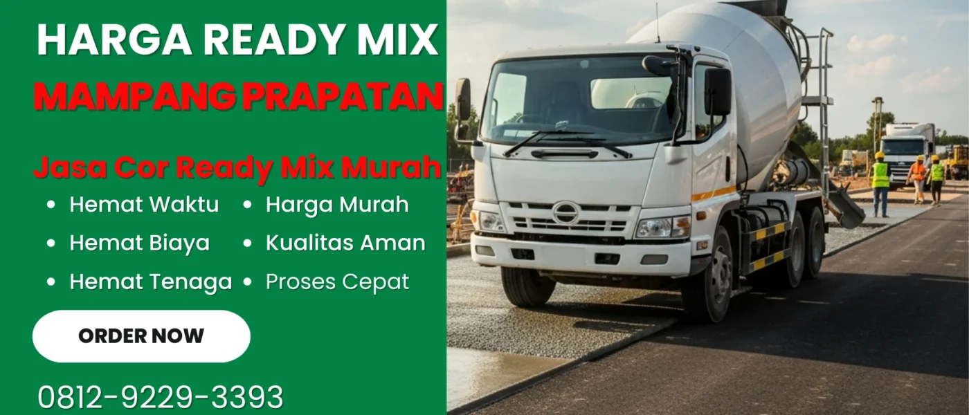 Harga Readymix Mampang Prapatan Per M3