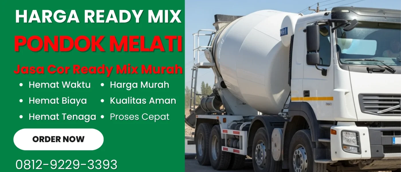 Harga Readymix Pondok Melati Per M3