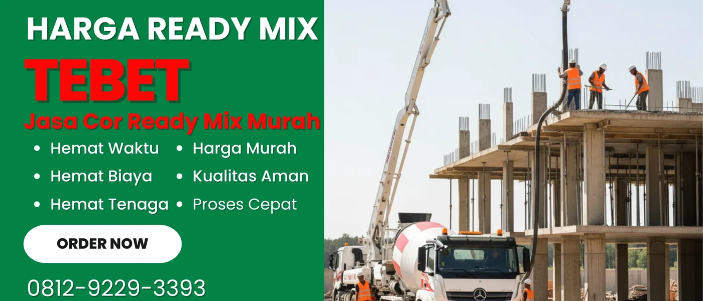 Harga Readymix Tebet Jakarta Per Kubik m3