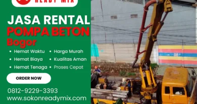 Sewa Pompa Beton Bogor Biaya Januari 2026